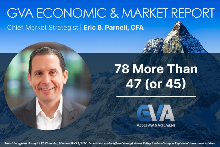 Featured image for “Economic & Market Report: 78 More Than 47 (or 45)”